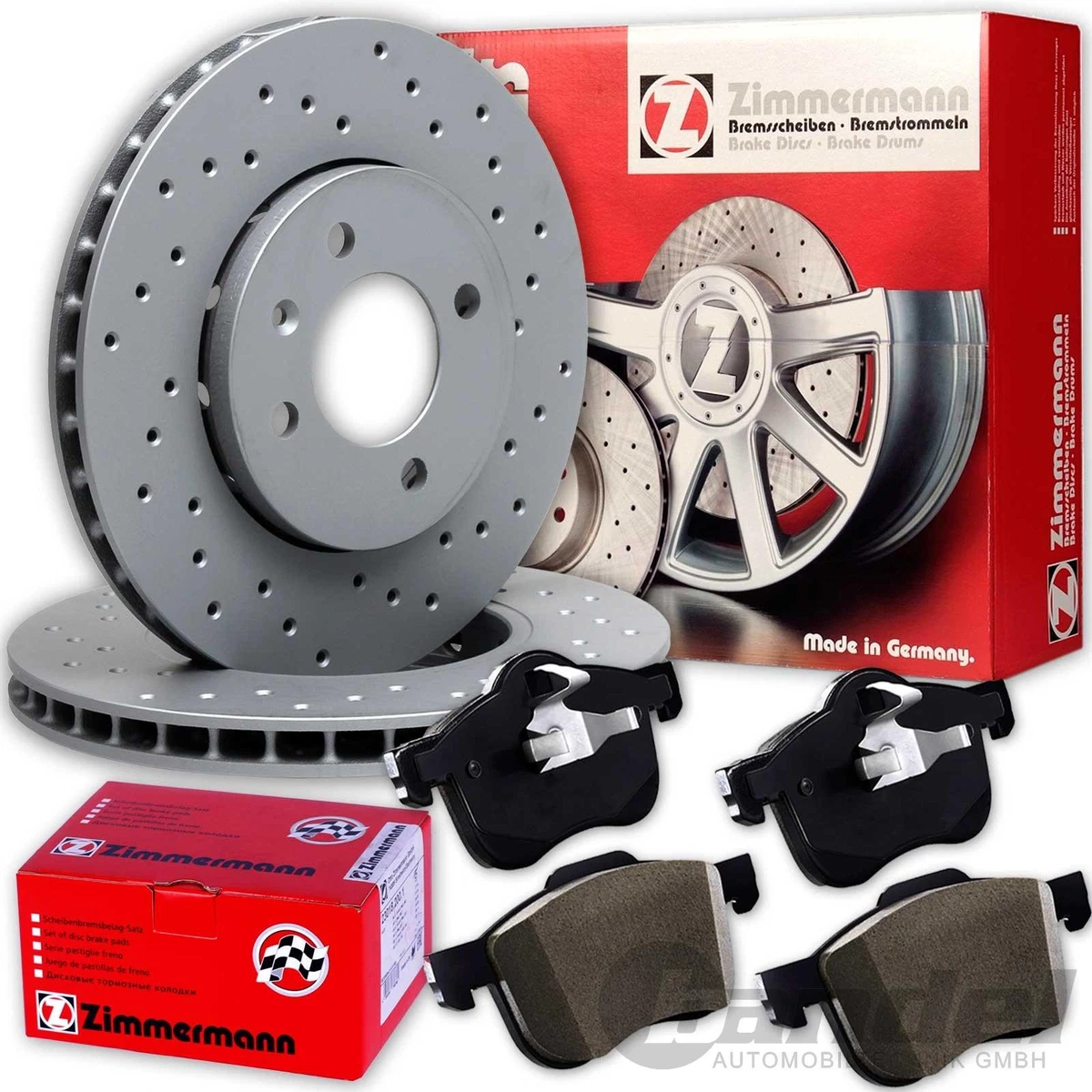 Найкращі гальмівні системи Zimmermann для FORD S-MAX (WA6)