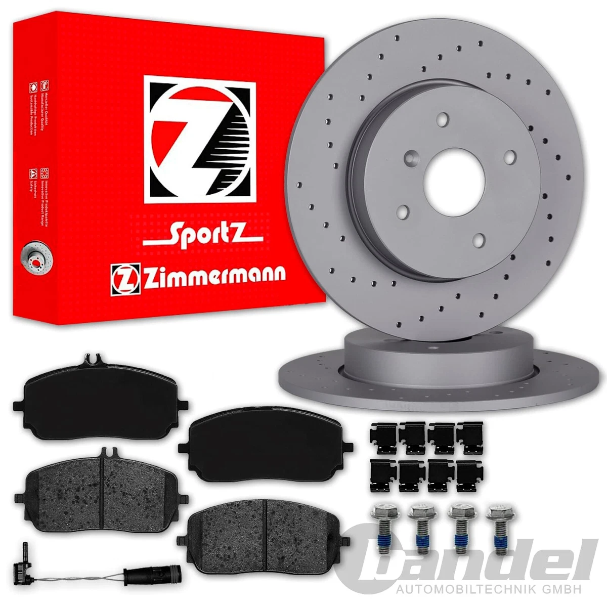 Найкращі гальмівні системи Zimmermann для FORD S-MAX (WA6)