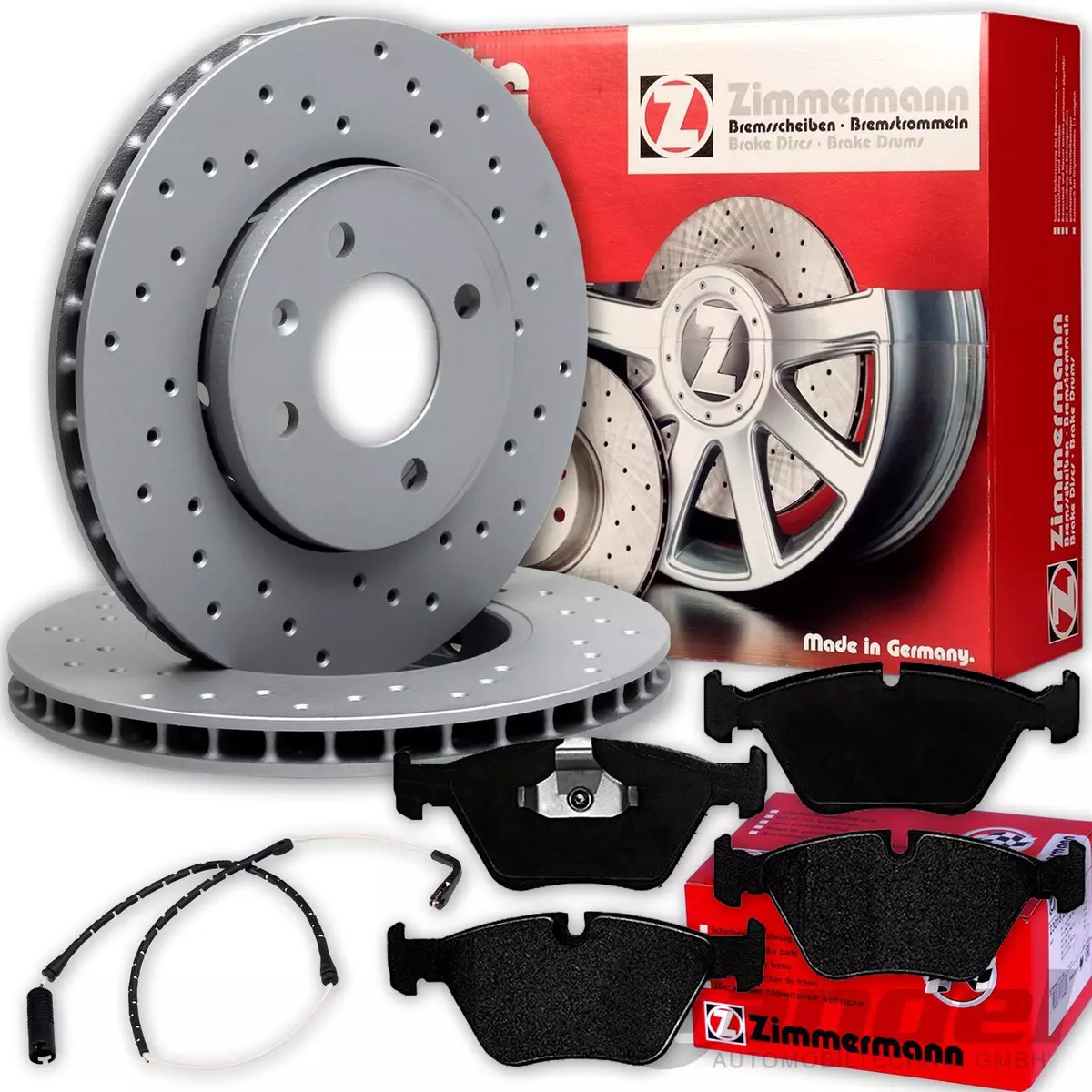 Zimmermann гальмівні диски та колодки для ALFA ROMEO 166: Надійність і безпека