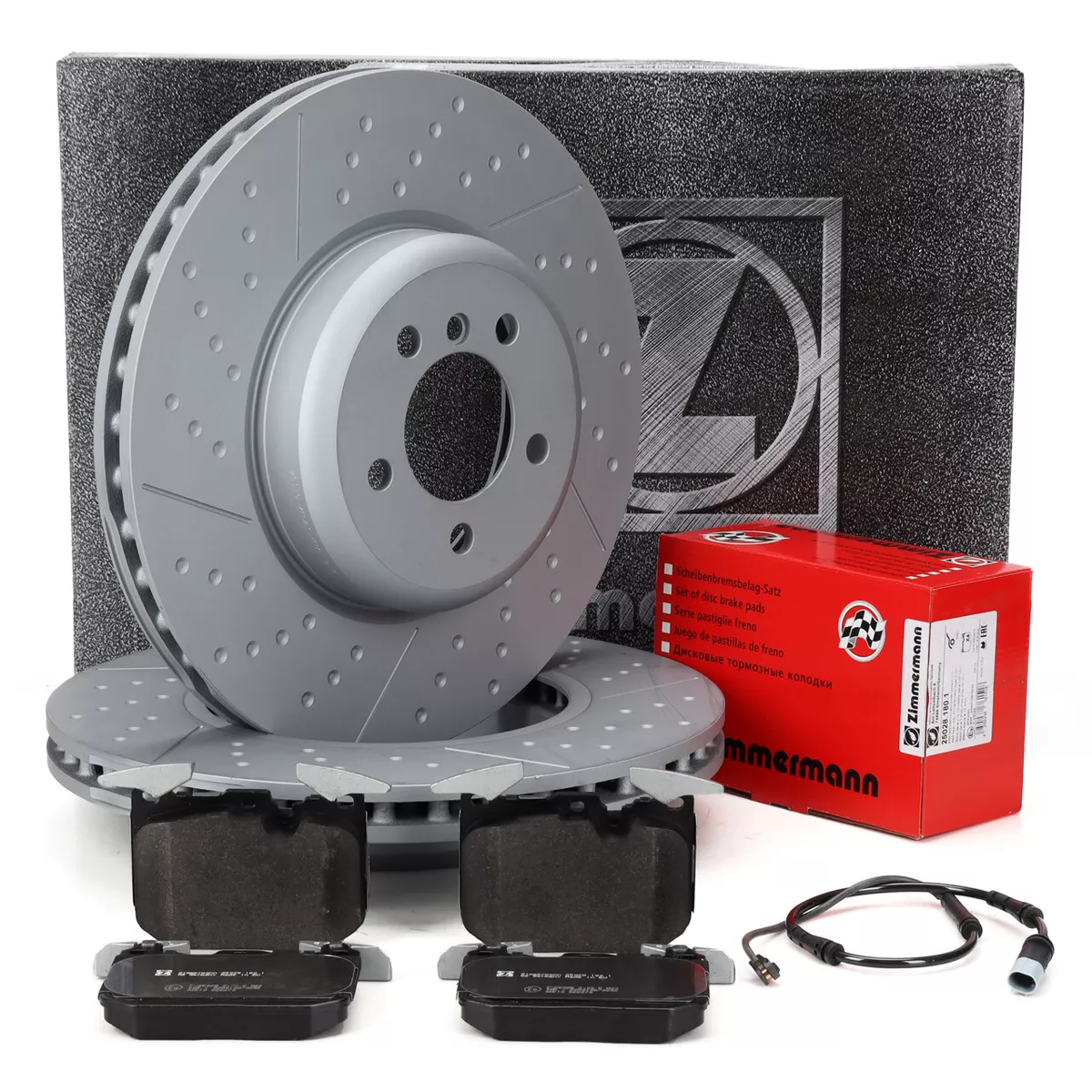 Гальмівні диски та колодки Zimmermann для Renault Scenic IV: безпека і якість
