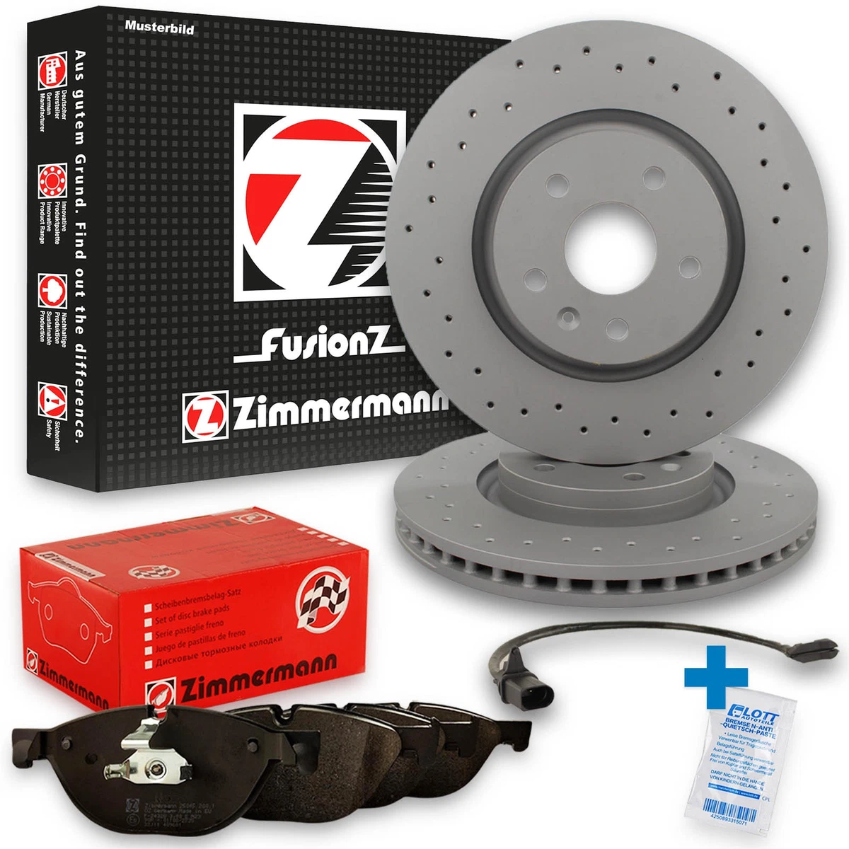 Гальмівні диски та колодки Zimmermann для Toyota Hilux VII Пікап — безпека та якість