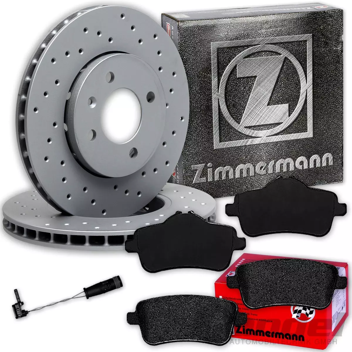 Гальмівні диски та колодки Zimmermann для VW GOLF III кабріолет