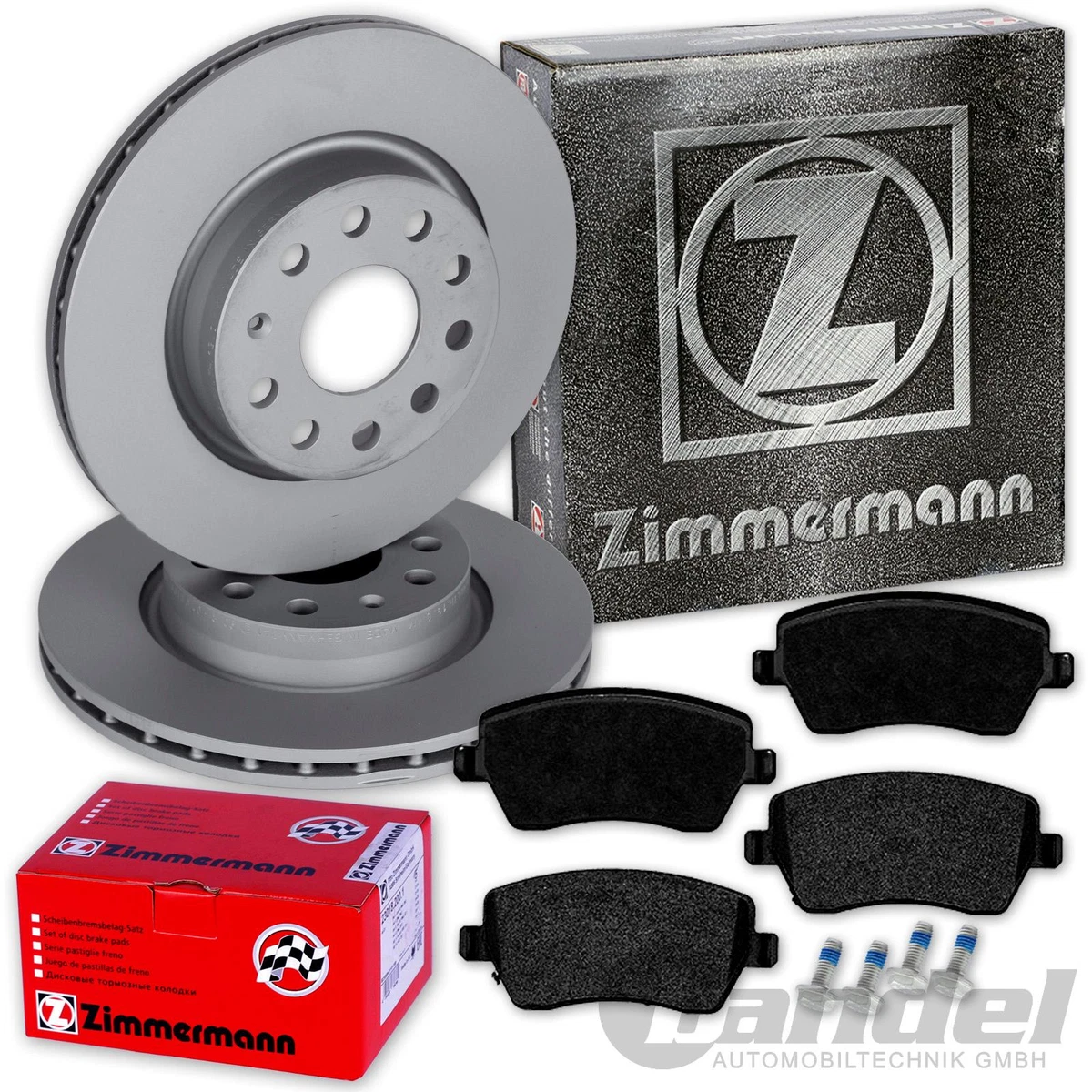 Гальмівні диски та колодки Zimmermann для Renault Scenic IV: безпека і якість